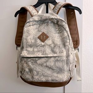 Target Wild Fable - Floral Canvas Backpack